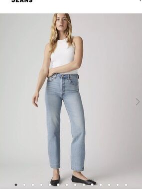 Levi’s Ribcage Straight Ankle Women's Jeans size 23 X 29 NWOT